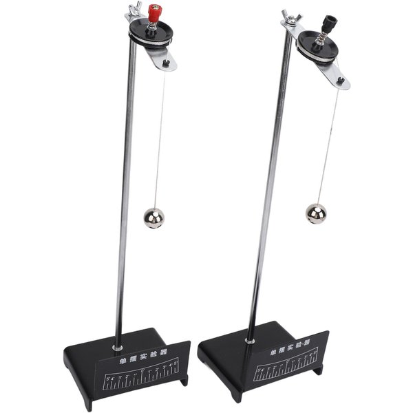 2PCS Equipo De Experimento De FíSica De Columpio Simple VibracióN MecáNica PéNdulo De Metal-image