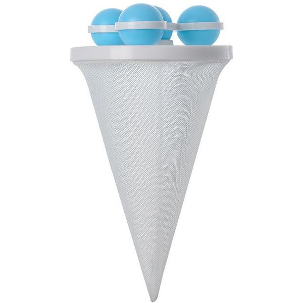 Bolsa De Filtro De Pelo Para Lavadora, Eliminador De Pelusas Para Lavadora, Recogedor De Pelusas Para Mascotas, 1 Ud. Azul-image