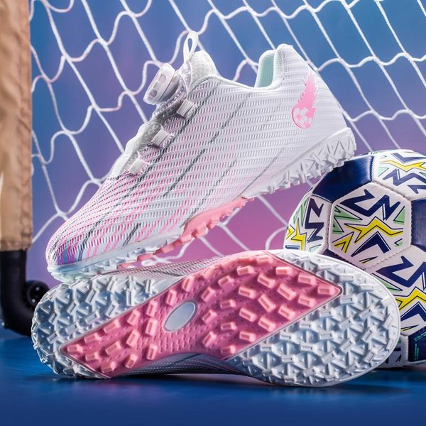 Buty PiłKarskie Tf/Fg Korki PiłKarskie Korki Treningowe Na Trawę Trampki Outdoorowe Obuwie Sportowe DziecięCe ChłOpięCe DziewczęCe AntypośLizgowe Dzieci 38-image