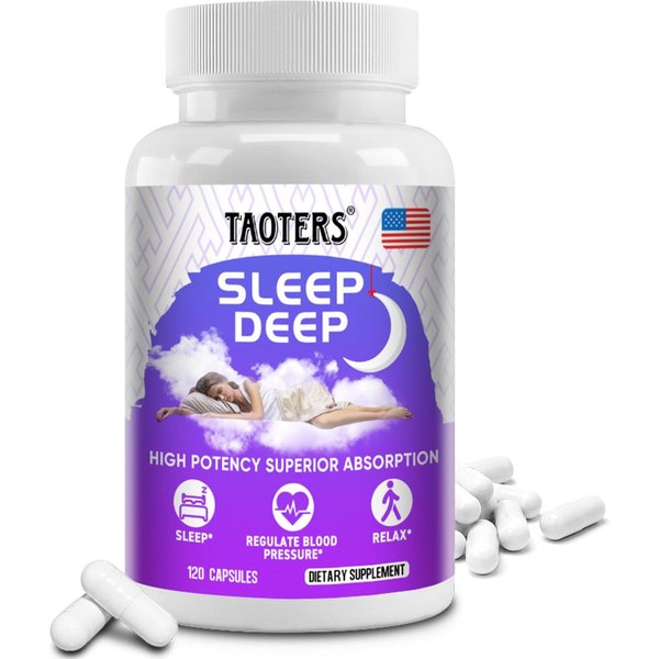 Taoters HerbáCeo Regula La Rutina Diaria Y Ayuda A Conciliar El SueñO Con 120 CáPsulas 120 Capsules-image