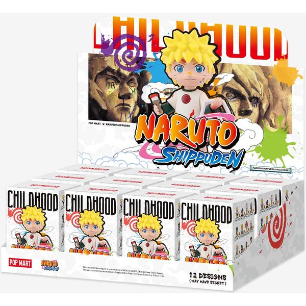 Caja Ciega De Figuras POP Mart Naruto Shippuden Serie De La Infancia-image
