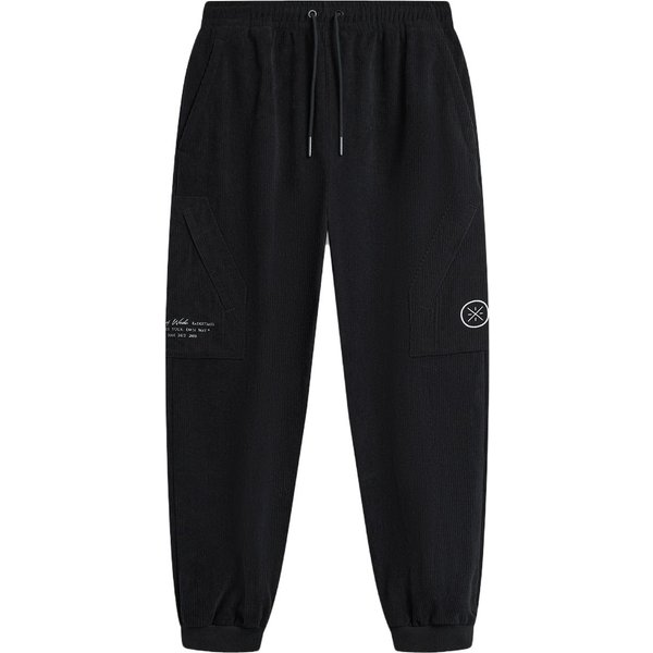 MęSkie Spodnie Dresowe Li-Ning Li Ning Dzianinowe MęSkie Czarne 2XL-image
