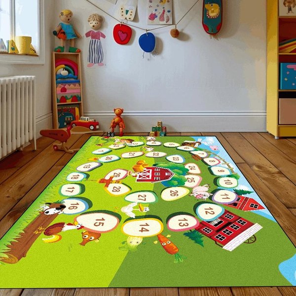 KreskóWkowy Dywan Alfabetyczny Do Skakania Dywany Do Salonu Sypialni Mata PodłOgowa DużE Dywany Dekoracja Pokoju DziecięCego Dywan AntypośLizgowy 60*90Cm-image