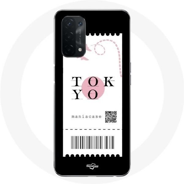 Funda Para Oppo A74 Billete De AvióN Tokio JapóN-image