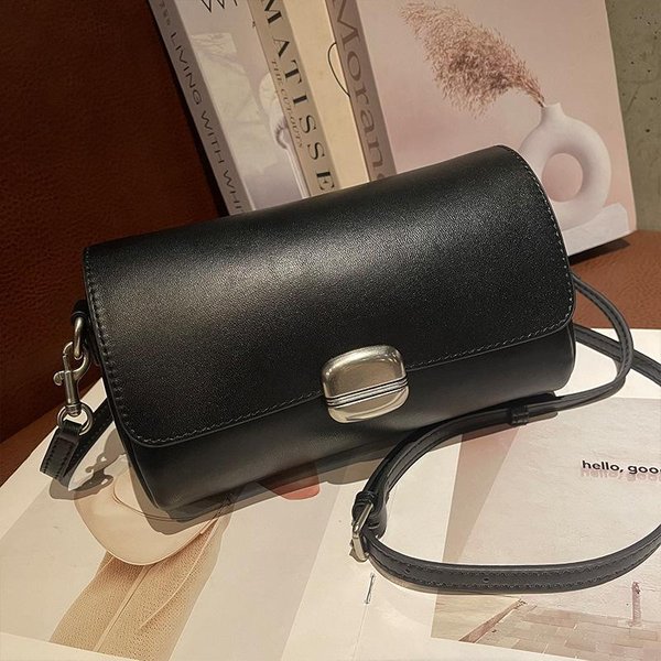 Bolso Sobre De DiseñO Nicho De Cuero Genuino Para Mujer Nuevo Bolso Bandolera De Hombro De Alta Gama Para Mujer Bolso VersáTil Para Ir Al Trabajo-image