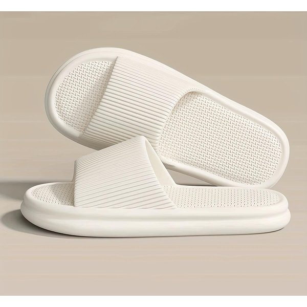 ZamóW Rozmiar W GóRę Letnie Kapcie Klapki MęSkie Domowe Damskie Obuwie EVA MięKkie Podeszwy Kapcie Prysznic Domowe Klapki Para AntypośLizgowe Casualowe SandałY 36-37-image
