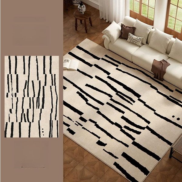 Dekoracja Salonu W Stylu Retro MięKki Dywan DużE Dywany Do Sypialni Zmywalna Mata PodłOgowa Do Gabinetu AntypośLizgowy Dywanik Do Przedpokoju 80X120Cm-image