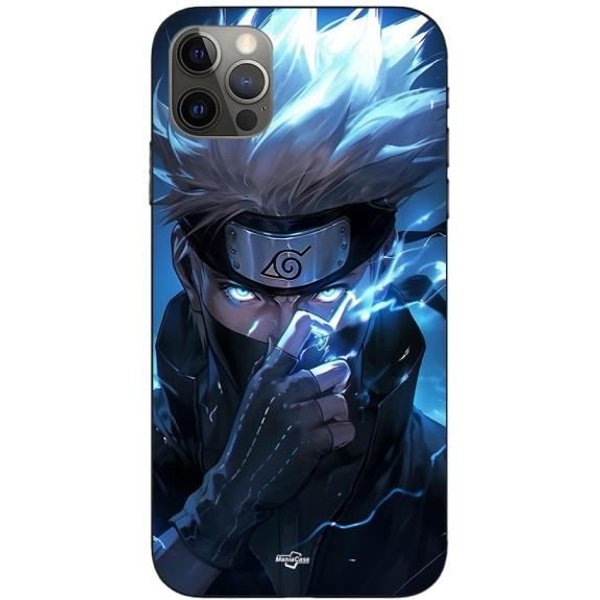 Coque Maniacase Pour Iphone 14 Pro Kakashi Hatake Anime Fanart-image