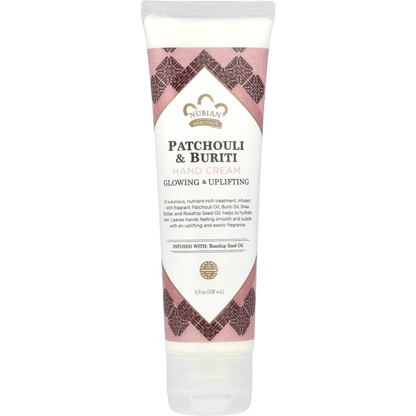 Nubian Heritage, Krem Do RąK, Paczula I Buriti, 4 Fl Oz (118 Ml) Gray-image