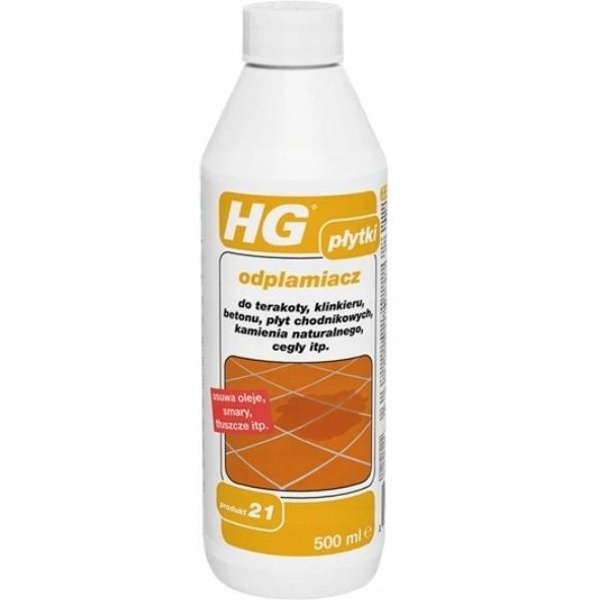 Hg Quitamanchas Profesional Para Azulejos Terracota Piedra Natural 500Ml-image