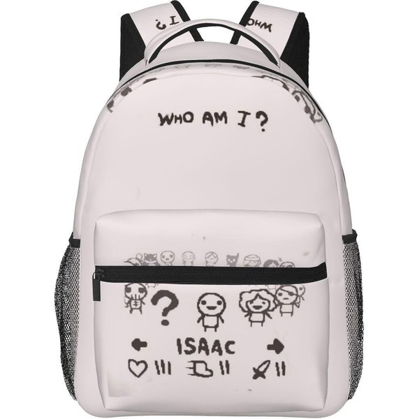 Mochila Estampada Del Juego The Binding Of Isaac Mochila Escolar Para Estudiantes NiñOs NiñAs Mochila Para Libros Mochila Escolar Infantil Bolsos De Hombro Para Ordenador Para Hombres Mujeres One Size-image