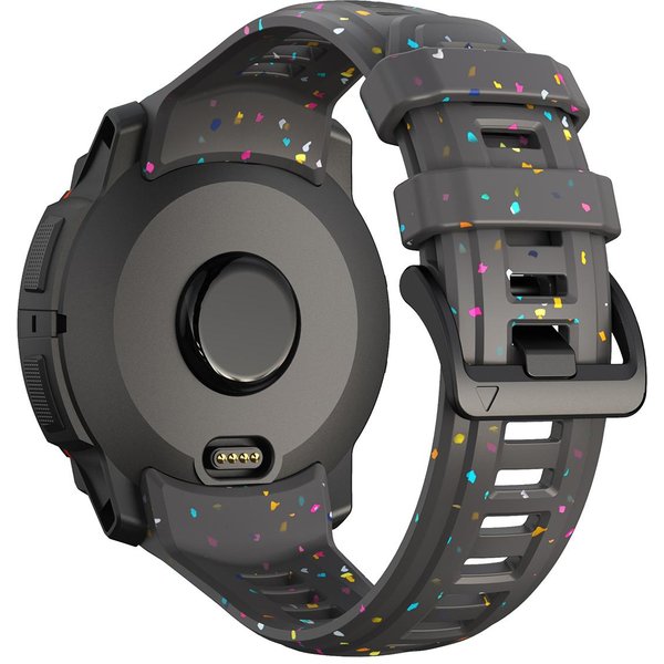 Silikonowy Pasek Do Garmin Instinct 3 Amoled 50Mm 45Mm Oryginalna Oficjalna Opaska Na Nadgarstek Do Garmin Instinct 3 Solar 45Mm 50Mm Pasek Garmin Instinct 3 45Mm Szary-image