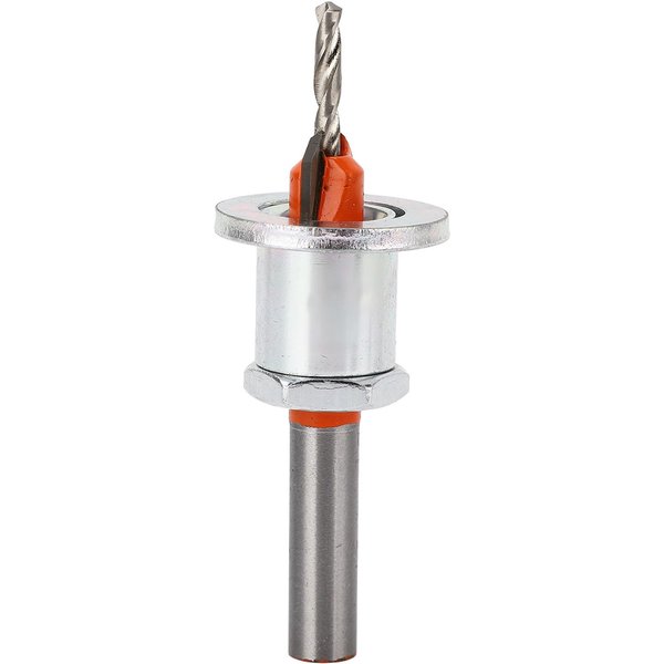Broca Avellanadora Limitada Ajustable De RemocióN RáPida De Virutas Juego De Brocas Avellanadoras Para Madera PláStico Metal Blando-image