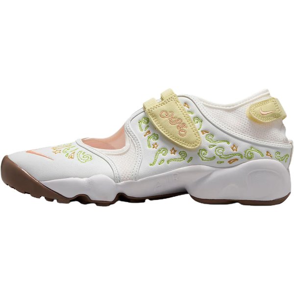 Nike Air Rift Wygodne Dopasowanie Buty Lifestyle Damska Sneakers BiałY Zielony ŻółTy IR8208-181 38 Gray-image