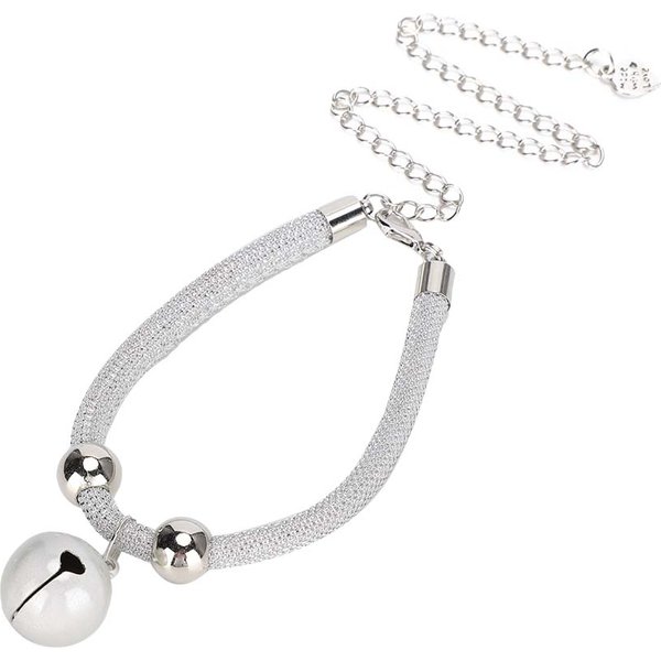 Hermoso Collar Ajustable Para Mascotas Y Gatos Con Cascabel Para La MayoríA De Los Suministros Para Perros Y Gatos.-image