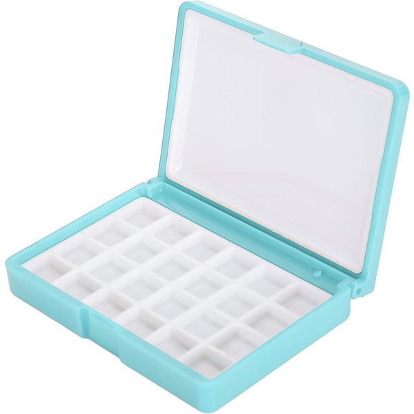 2 Piezas Caja VacíA De Acuarela Paletas De Almacenamiento De Pintura Caja PortáTil De PláStico Para Pintura Pigmento-image