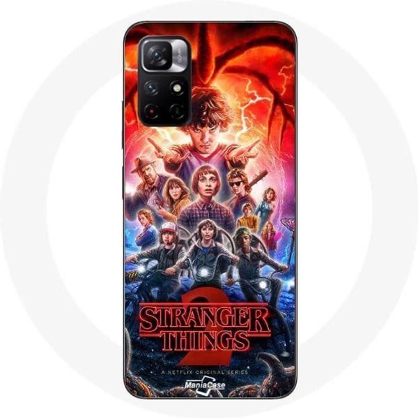 Funda - Stranger Things - Redmi Note 11 5G - Flexible - Blanca - Mixta-image