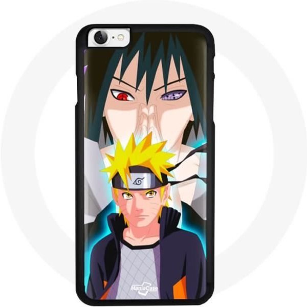 Funda - Maniacase - Iphone 6 - Negro - Naruto - Flexible - ProteccióN Contra Golpes Y ArañAzos-image