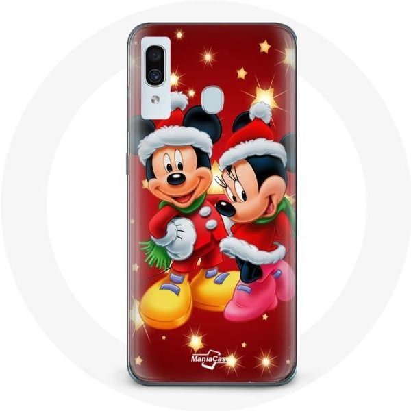 Funda - Maniacase - Samsung Galaxy A30 - Mickey Mouse - Flexible - Negro Negro-image