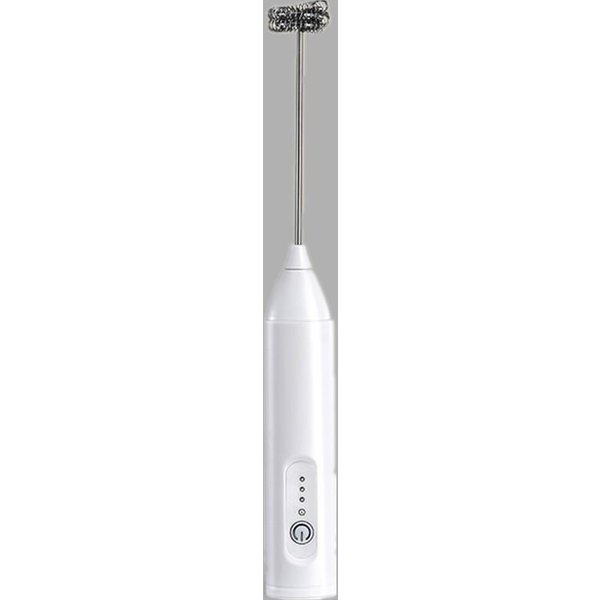 Espumador De Leche EléCtrico Batidora Acero Inoxidable Espumador De Leche De Mano InaláMbrico Batidor De Café Mezclador Herramientas Batidor De Huevos Para Cocina-image