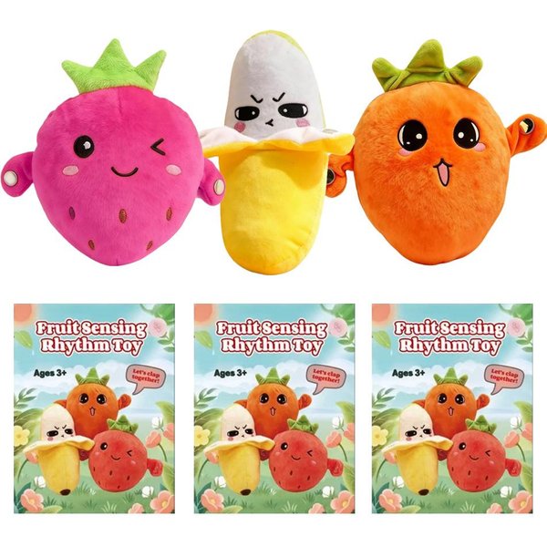 Juguete Sensorial Musical, Peluche Musical Interactivo Con Sonido, Juguete De Actividad Sensorial Para Aprender Y EducacióN Para NiñOs-image