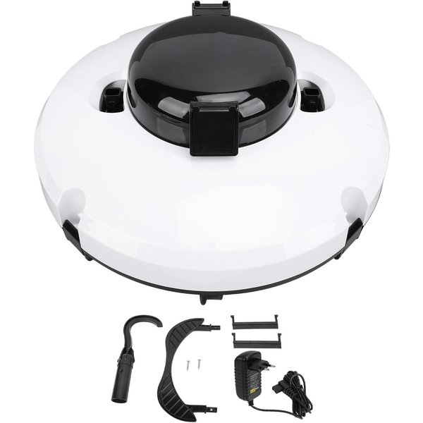 Limpiafondos RobóTico InaláMbrico Para Piscina 120 Minutos IPX8 Resistente Al Agua BateríA De 5200Mah Carga RáPida Robot Aspirador AutomáTico Para Piscina EU Plug Gray-image