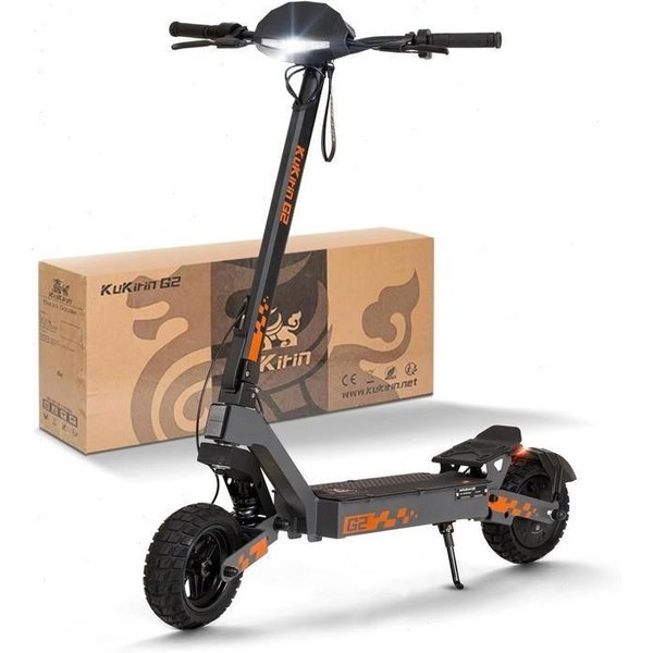 Kukirin G2 - Hulajnoga Elektryczna - Opony 10 Cali - Silnik 800 W - Akumulator 48 V 15,6 Ah, ZasięG 55 Km - Ekran Dotykowy-image