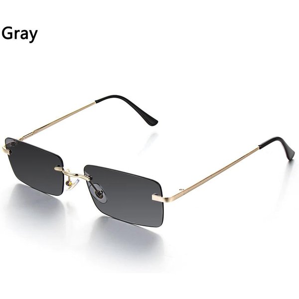 1PC Vintage ProstokąTne Okulary PrzeciwsłOneczne Luksusowe Okulary Gradientowe Unisex Projektant Mody Okulary PrzeciwsłOneczne Okulary Ochronne UV400 Other-image