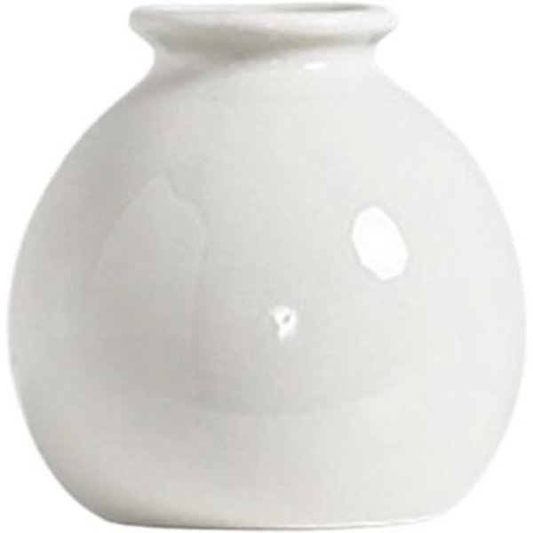 MałA OkrąGłA Ceramiczna Waza Minimalistyczna Nordycka Nowoczesna Dekoracyjna Waza Do Salonu Kuchni Sypialni Przedpokoju Kominka StołU 7Cm C-image