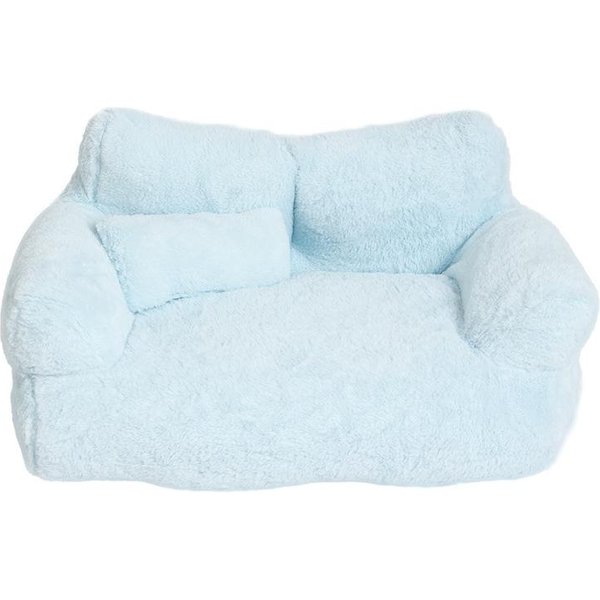 Caseta PequeñA Para Perros Caseta Grande Para Gatos De Cuatro Estaciones Sofá Para Gatos Desmontable Y Lavable Suministros Para Mascotas Cama Grande Para Perros Para Mascotas M 55*38*28Cm White-image