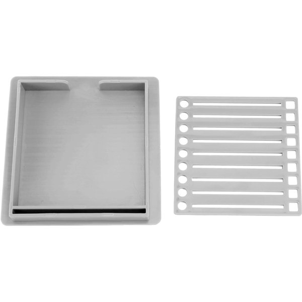 Soporte Para Notas Adhesivas Con Plantilla Marcos Transparentes Plantilla Para Notas Adhesivas Y Caja Organizadora Para 3X3 Pulgadas-image