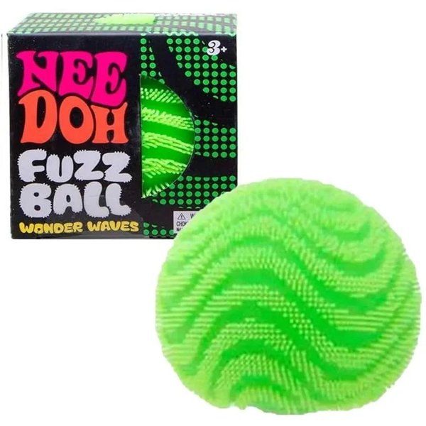 Nee Doh Fuzz Wave PiłEczka Antystresowa Kolczasta ŚCiskana Zabawka Fidget MięKka Teksturowana PiłEczka Sensoryczna Ulga W LęKu OdprężEnie Dla Dzieci DorosłYch-image