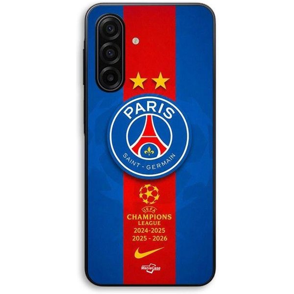Etui Dla Samsung Galaxy A17 Logo Psg Mistrz PodwóJna Legenda Nike Czerwony I Niebieski Maniacase Czarny-image