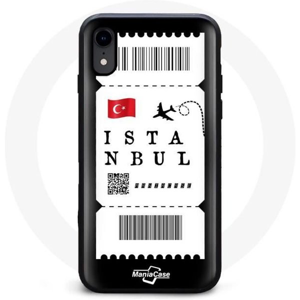 Funda De TeléFono - Maniacase - Iphone XR - Flexible - DiseñO úNico - Billete De AvióN-image