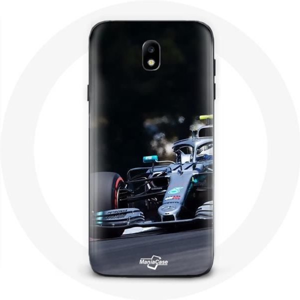 Funda - Maniacase - Samsung Galaxy J7 2017 - FóRmula 1 - Valtteri Bottas - Negro Negro-image
