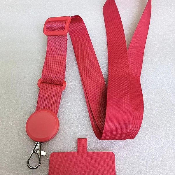 Regulowany Pasek Do Telefonu Smycz Crossbody Do Telefonu KomóRkowego Odpinany Naszyjnik WisząCa Szeroka Lina Patch Cord Nylonowe Paski Do Telefonu-image