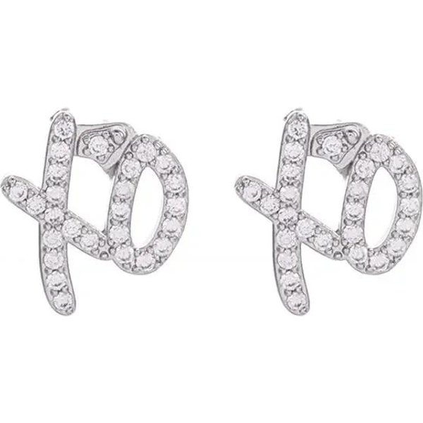 Pendientes De Aro PequeñOs Simples Vintage De Acero Inoxidable HipoalergéNicos Para Hombres Mujeres JoyeríA India Boho Genial White-image