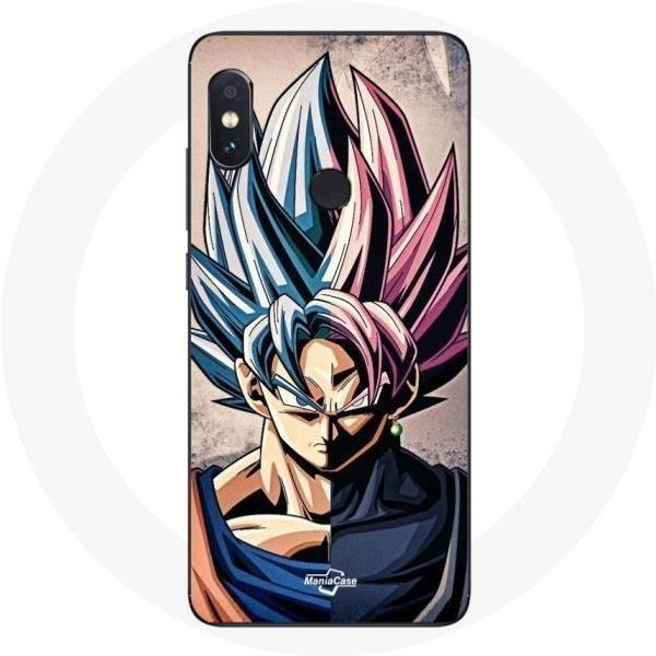 Funda Para Xiaomi Redmi Note 5 AI CáMara Dual Manga Anime Dragon Ball Multicolor-image