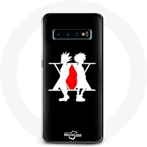Funda - Hunter X Hunter - Samsung Galaxy S10 Edge - Flexible - Negra - Logo Manga Negro-image