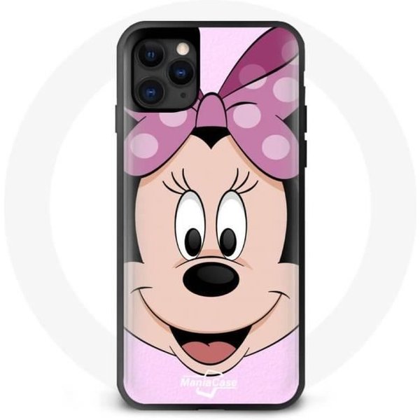 Funda - Maniacase - Minnie Mouse - Iphone 13 Pro Max - Flexible - ProteccióN Y DecoracióN Negro-image