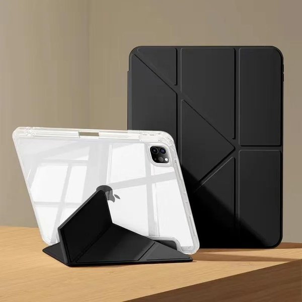 Dla Ipad Air 5 Air 11 A16 11. M3 Ipad Pro 11 12.9 13 10. 10.9 10.2 9. 8. 7. 6. 5. 9.7 Mini 7 6 Smart Case Z Uchwytem Na PióRo Ipad Mini 6 8.3 Inch-image