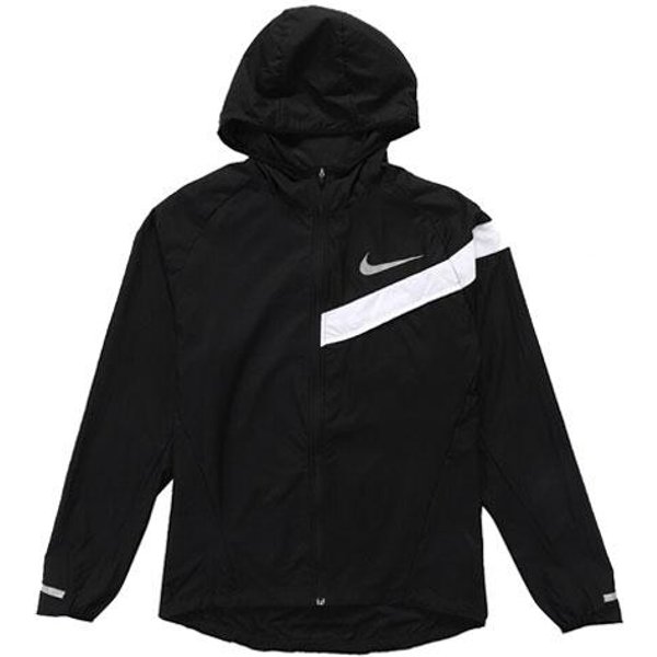 Chaquetas Nike Para Hombre Negras Con Capucha Moderadas Otras 933836-010 XL Gray-image