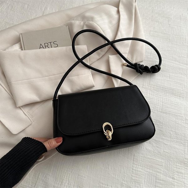 Nuevo Bolso De Hombro Moderno Para Mujer, Sencillo, Retro, Cuadrado, PequeñO, Personalizado, Bandolera De Un Solo Hombro.-image