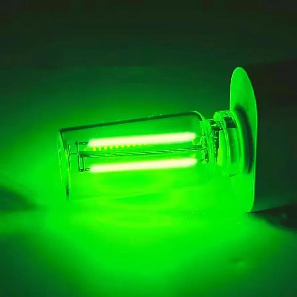 Lampka Nocna USB Kolorowa 5V Dotykowa śCiemniająCa żAróWka USB ŻAróWka LED SzkłO ŻAróWka Edison Retro Dekoracja Samochodowa Ochrona Oczu Zielony-image