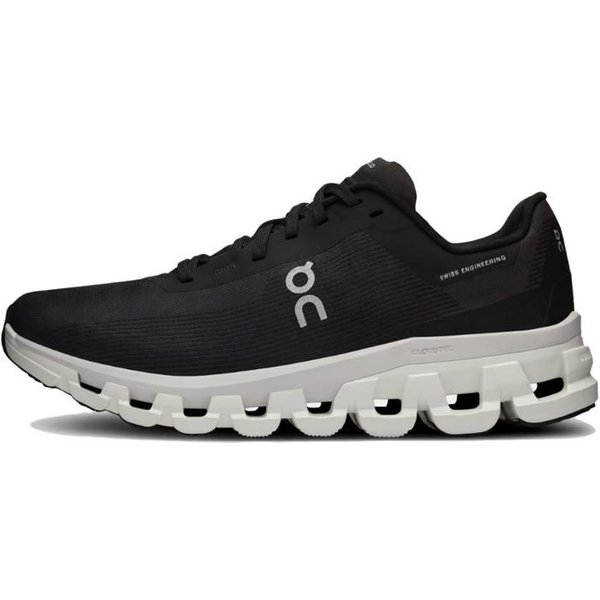 ON Cloudflow 4 Czarne BiałE Damskie Sneakersy 3WD30110299 37 White-image