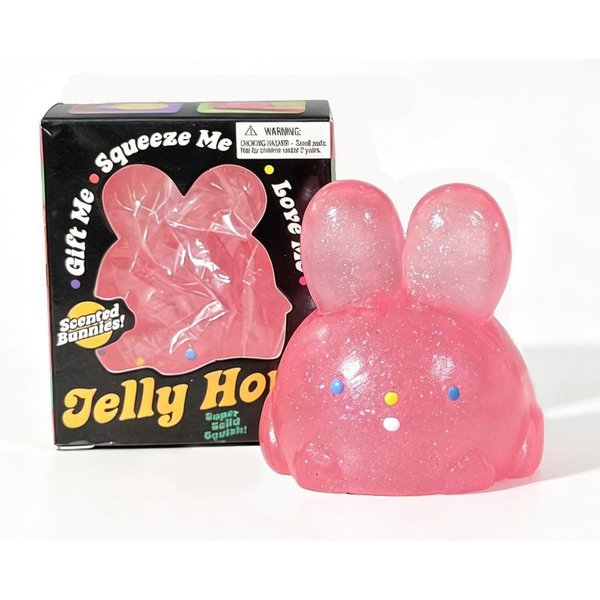 Schylling Needoh Jelly Hops Uroczy KróLiczek KształT KróLika Tpr Zabawka Sensoryczna UspokajająCa Adhd Nietoksyczna ŁAgodząCa LęK ŚCiskana RozciąGliwa Zabawka-image