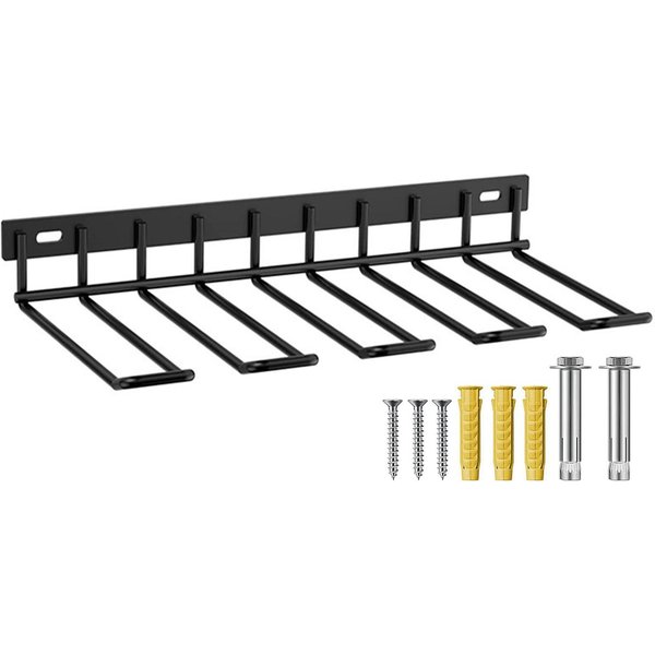 Estante Para Herramientas De 1 Capa Y 4 Ranuras, Organizador De Herramientas EléCtricas, Organizador De Almacenamiento, Soporte Para Herramientas De Montaje En Pared 1 Layer-image