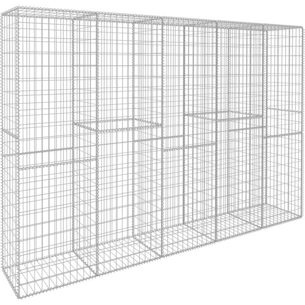 Muro De Gaviones Con Tapa Acero Galvanizado 300 X 50 X 200 Cm-image
