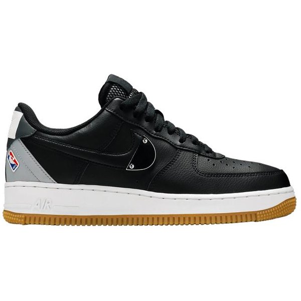 NBA X Nike Air Force 1 '07 LV8 'Black Wolf Grey' 39 Black-image