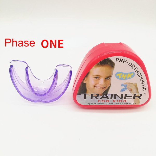 T4A I T4K Dzieci Aparat Ortodontyczny Do ZęBóW Dentystycznych Trener Dzieci Aparaty WyróWnująCe Trener ZęBóW Do Wybielania ZęBóW Phase 1 Czerwony-image